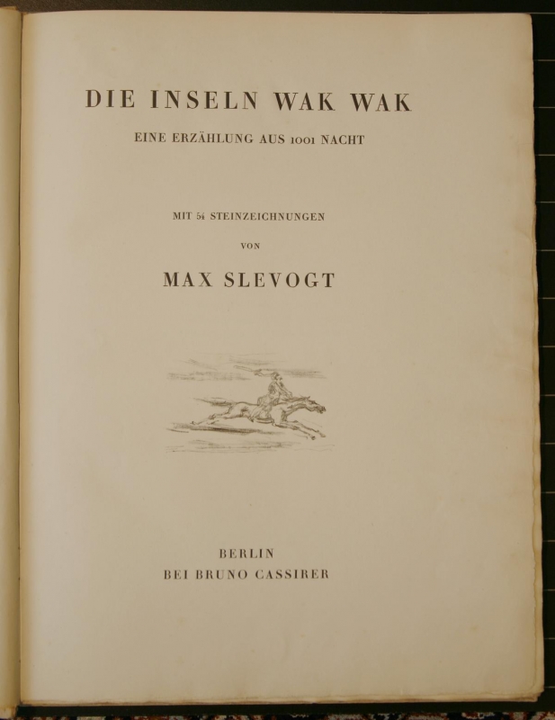 Max Slevogt, die Inseln Wak Wak - 2